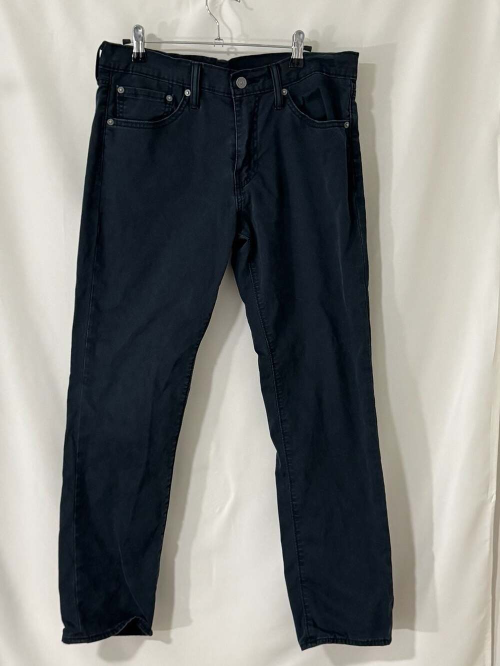 Levi's 511 Slim Fit Jeans Size W32 L29 Black Denim Pants